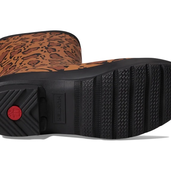 - NWOT Hunter Original Short Leopard Print Boot - Picture 7 of 7